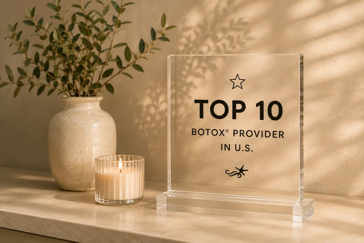 Top 10 Botox Provider In U.S. Plaque